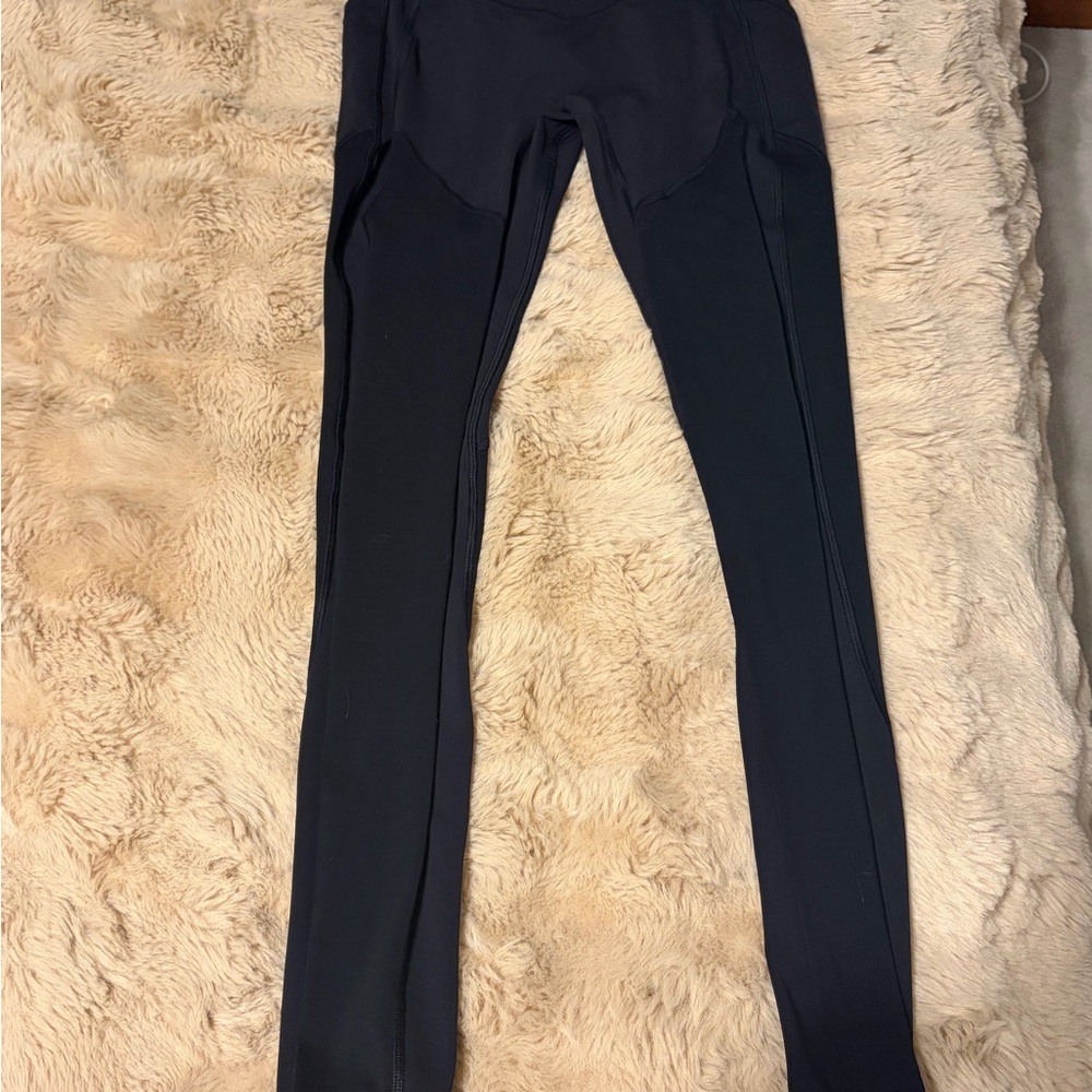 Lululemon black leggings size 6